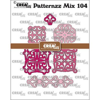 Crealies Patternzz Mix Stanzschablonen - Barbara
